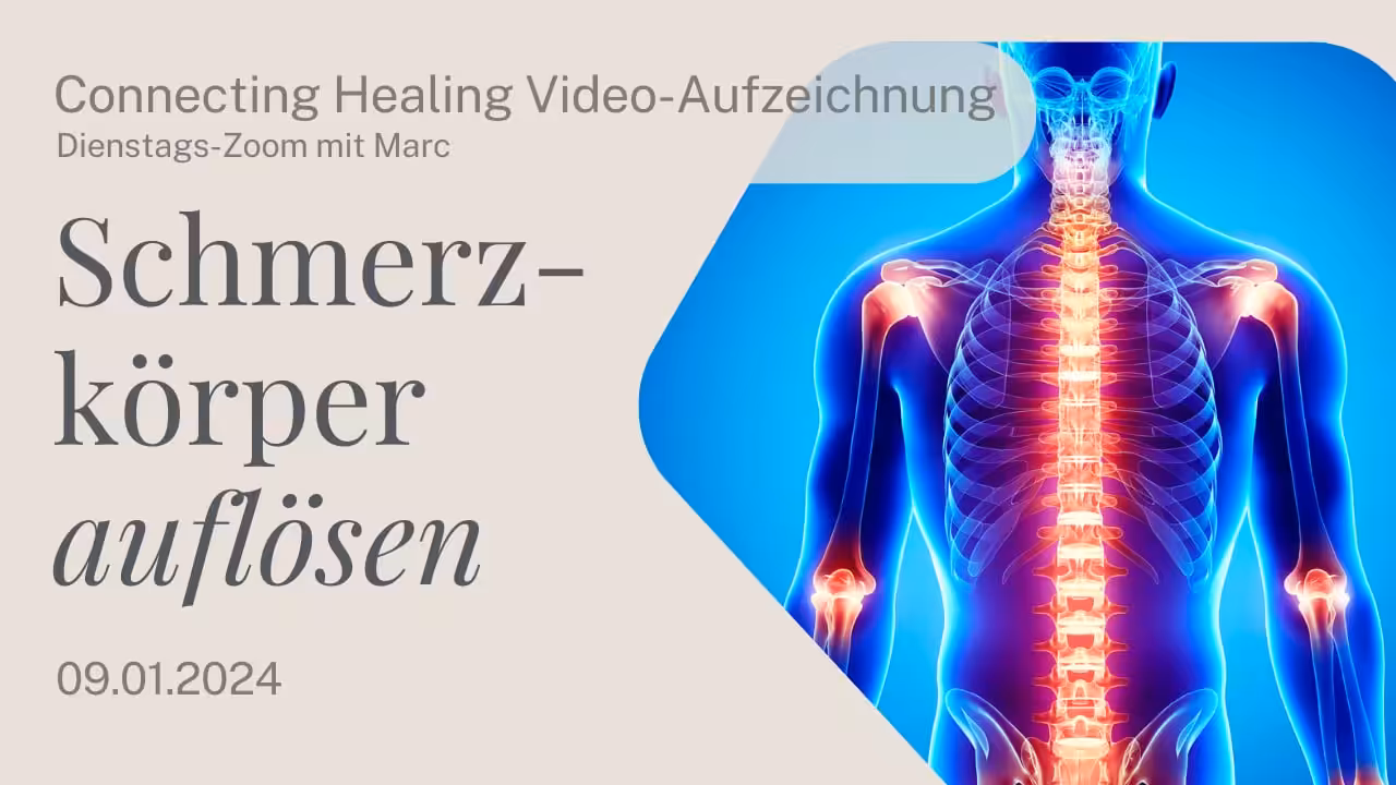 Schmerzkörper Auflösen